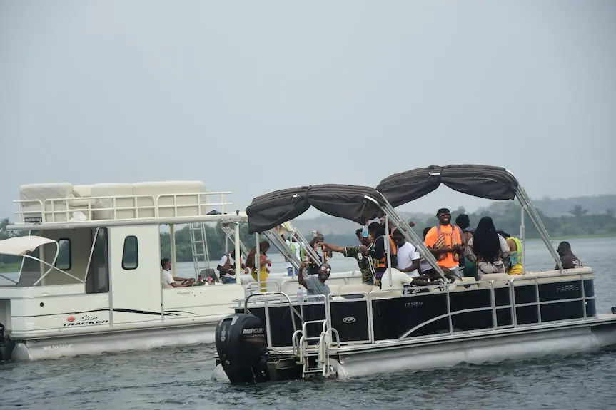Sogakope riverside boat cruise on the Volta River